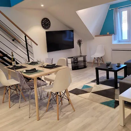 Cosis - 2 - 4 Pers - Duplex - Parking - Wifi كولمار